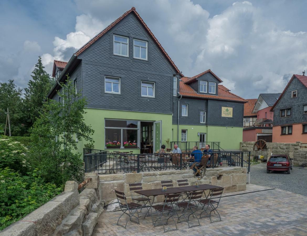 Brauereigasthof Marktmuhle Oberdorla Exterior foto