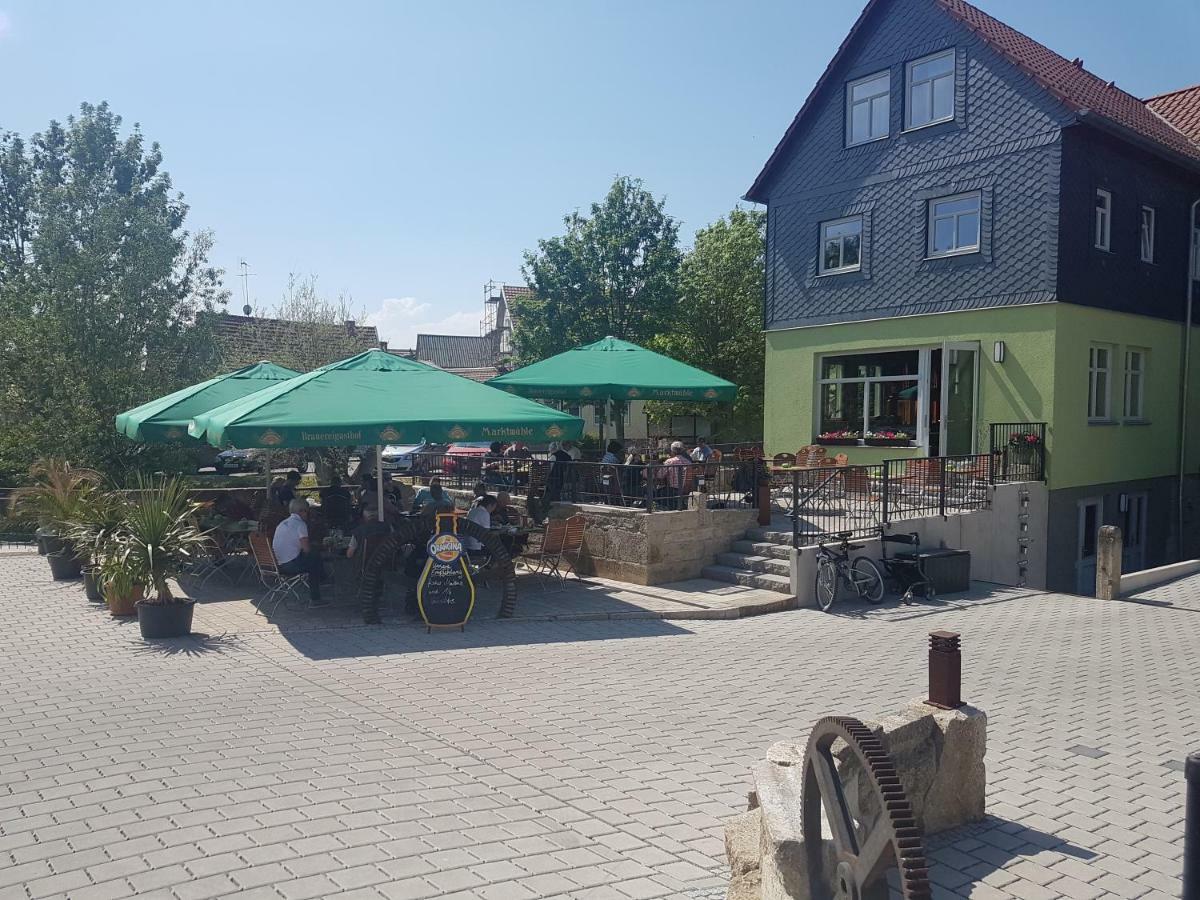 Brauereigasthof Marktmuhle Oberdorla Exterior foto